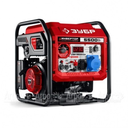 Бензогенератор инверторный Зубр СБИ-5500ЕА 5 кВт в Уфе