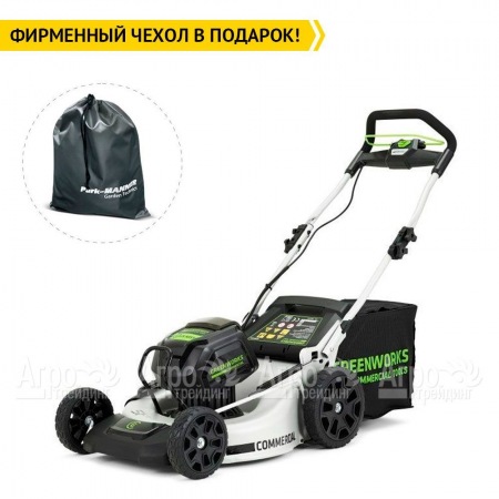 Газонокосилка аккумуляторная GreenWorks GC82LM51SP2K2  в Уфе