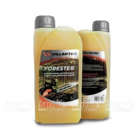 Всесезонное адгезионное масло Villartec Forester 1 л для пильных цепей в Уфе