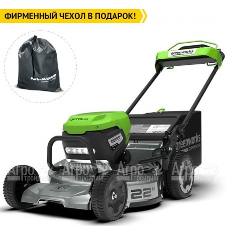 Газонокосилка аккумуляторная GreenWorks LM221S (без аккумулятора и зарядного устройства)  в Уфе