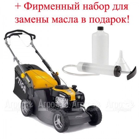 Газонокосилка бензиновая Stiga Turbo Power 53 SB  в Уфе