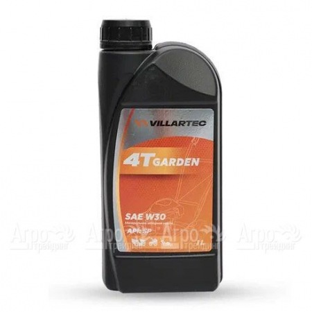 Масло моторное летнее Villartec 4T Garden SAE W-30, 1 л для 4-х тактных двигателей в Уфе