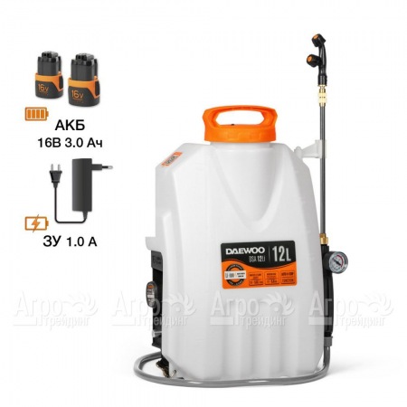 Аккумуляторный опрыскиватель Daewoo DSA 12Li SET в Уфе