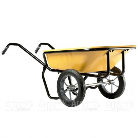 Тачка строительная Haemmerlin Cargo Twin 160 окрашенный кузов, литые колеса  в Уфе