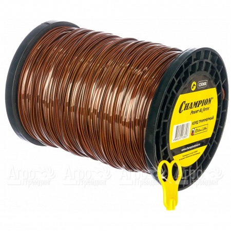 Корд триммерный Champion Nylplus Square 3.0мм, 236м (квадрат)+нож  в Уфе