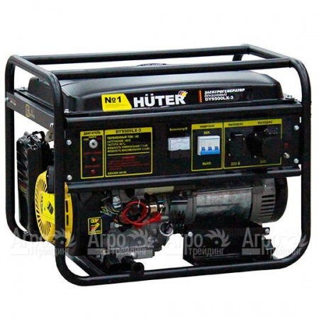 Бензогенератор Huter DY9500LX-3 7.5 кВт  в Уфе