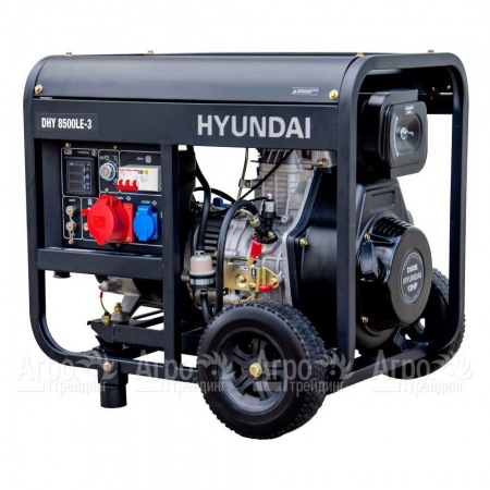 Дизельгенератор Hyundai DHY 8500LE-3 6.5 кВт в Уфе
