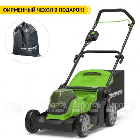 Газонокосилка аккумуляторная GreenWorks G24X2LM41K2x  в Уфе