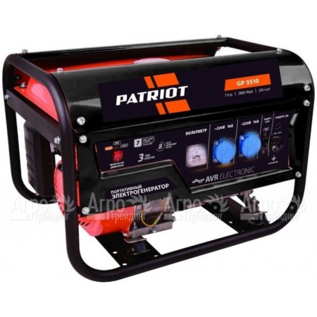 Бензогенератор Patriot GP 3510 2.5 кВт  в Уфе
