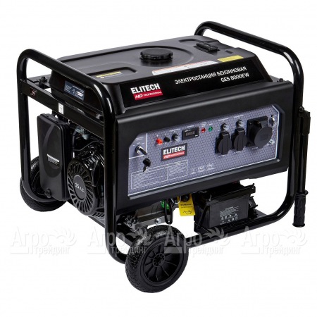 Бензогенератор Elitech GES 8000EW 6 кВт  в Уфе