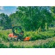Садовый райдер Husqvarna P525D с кабиной 9678480-01 в Уфе
