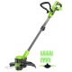 Аккумуляторный триммер GreenWorks G40LT331 2 Ач в Уфе